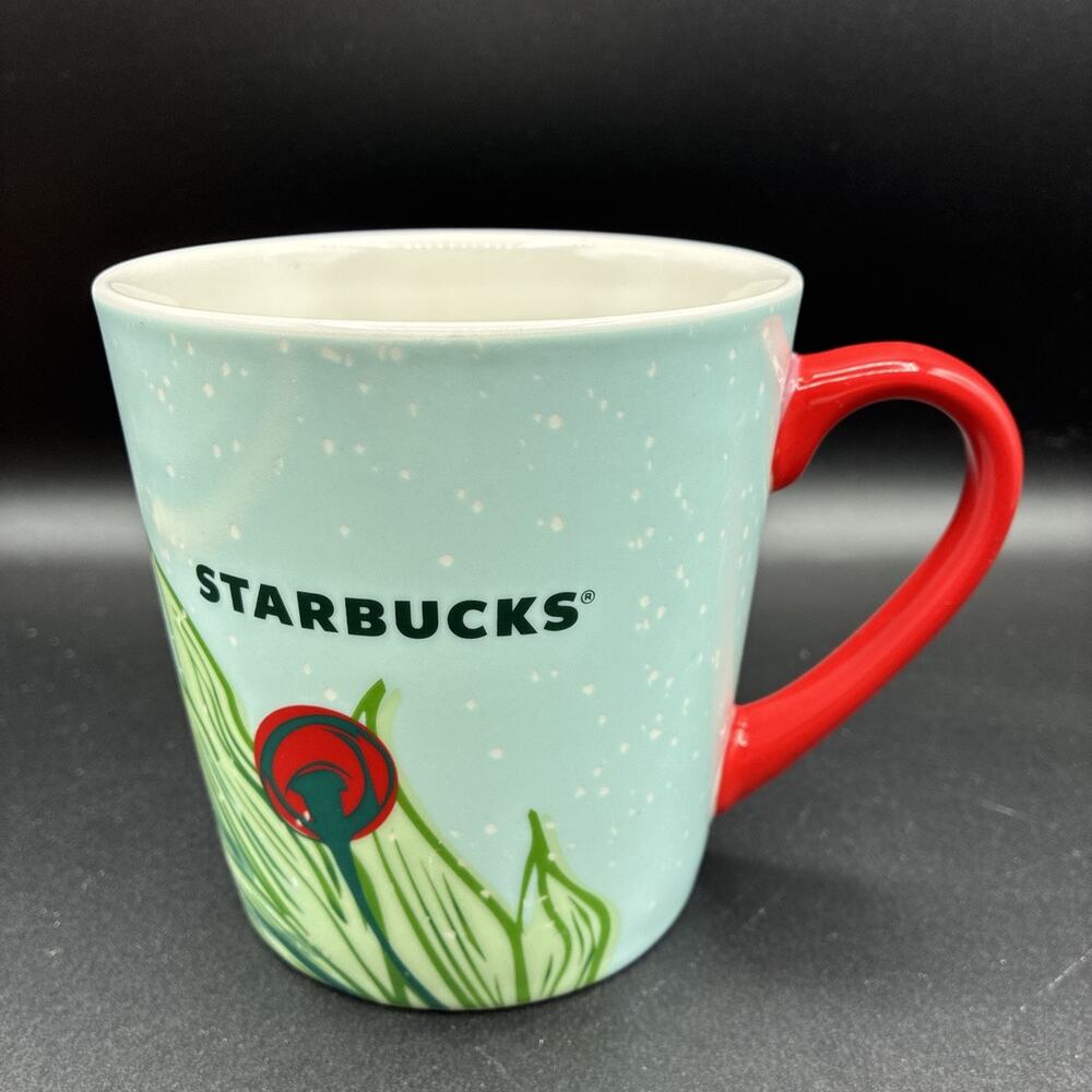 Starbucks 2020 Christmas Holiday Coffee Mug Cup 18 Oz White Snow